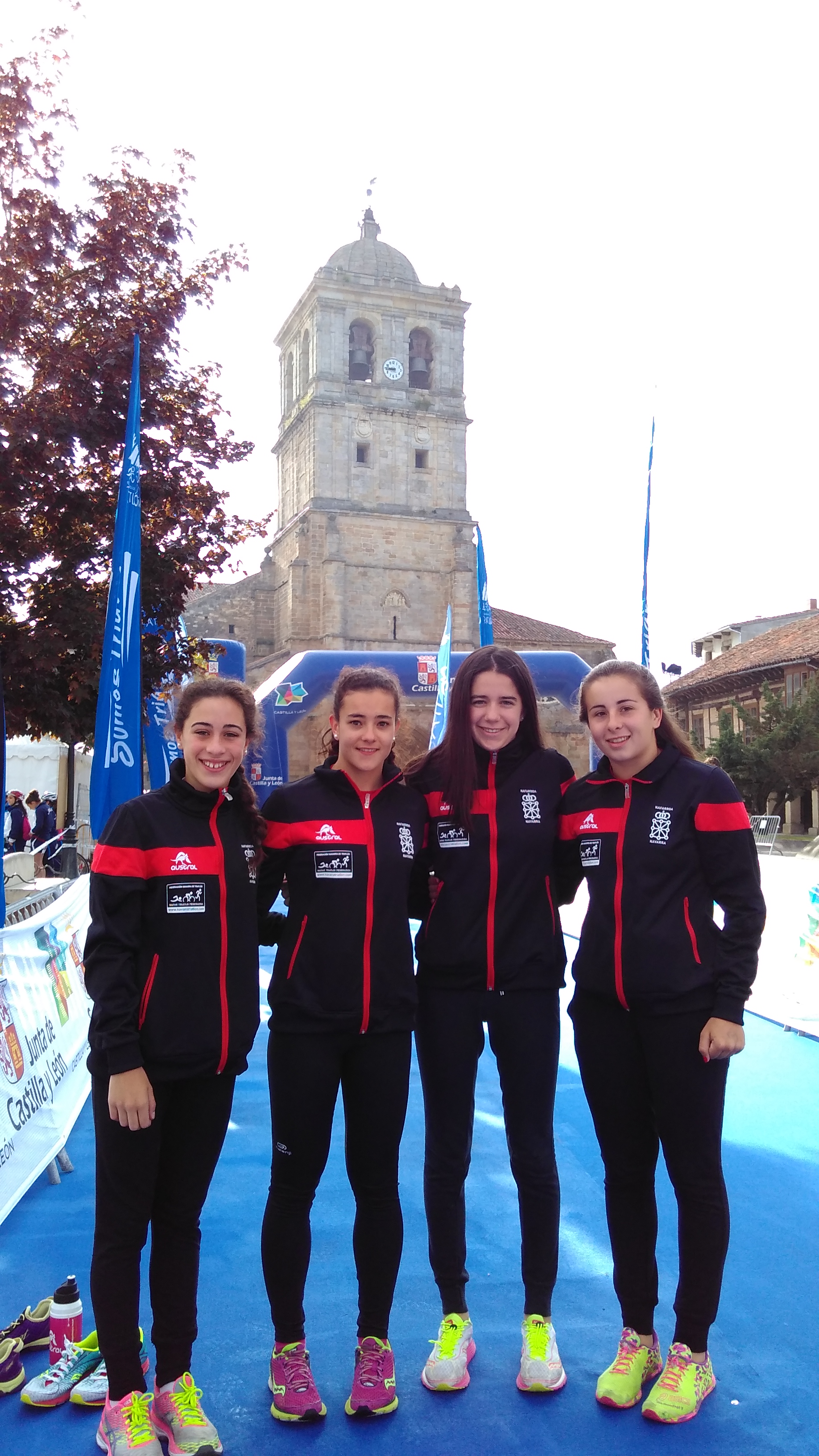 Décimo puesto para la selección navarra en el Campeonato de España de Triatlón en Edad Escolar